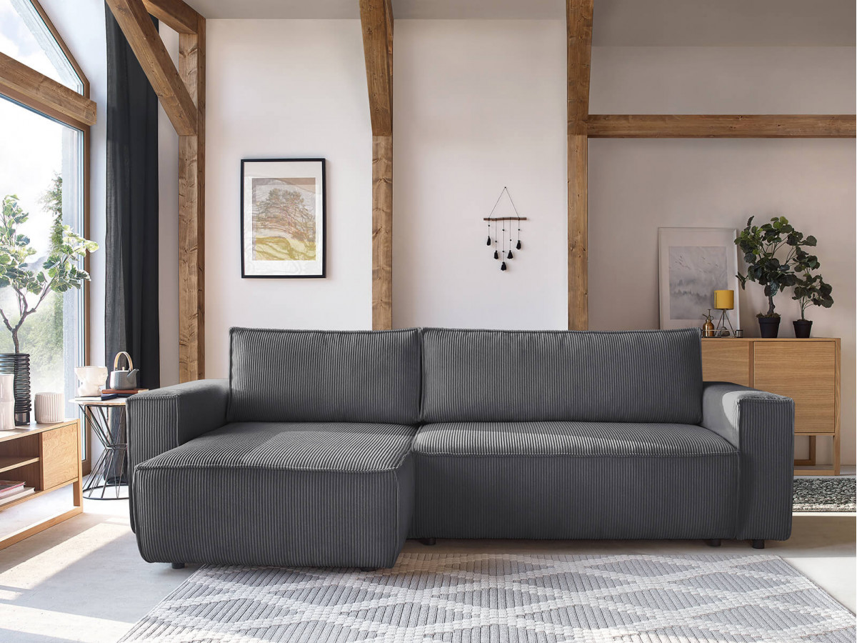 Kampinė sofa „NIHAD“ – su miego funkcija ir daiktadėže - Image 8