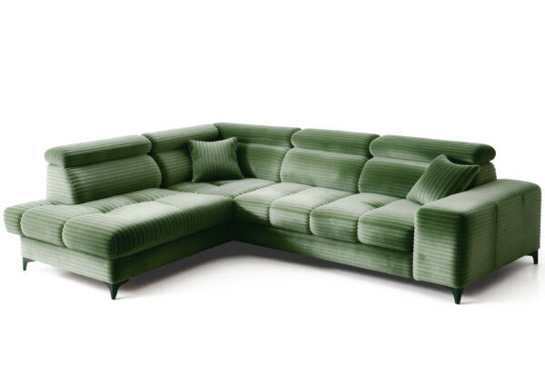 ASTI L kampinė sofa-lova