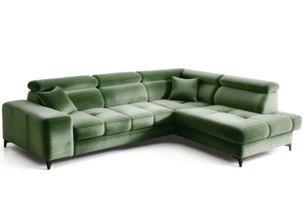 ASTI L kampinė sofa-lova