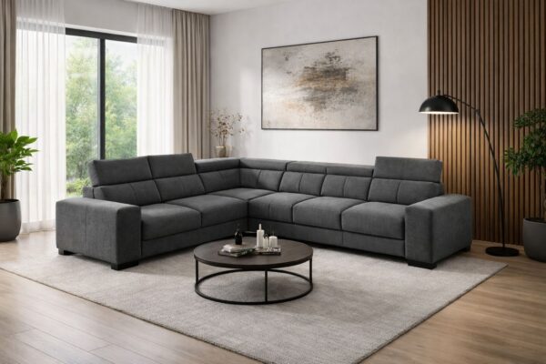 EWA FEWA modulinė kampinė sofa – pilka