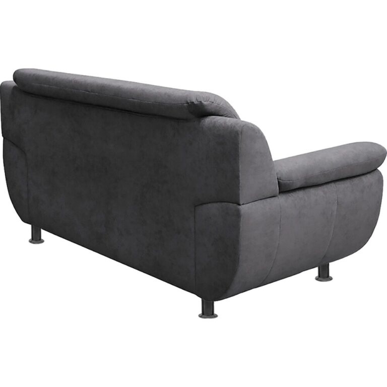 RONDO 2+2 vietų sofa su pufu – antracito spalvos - Image 3